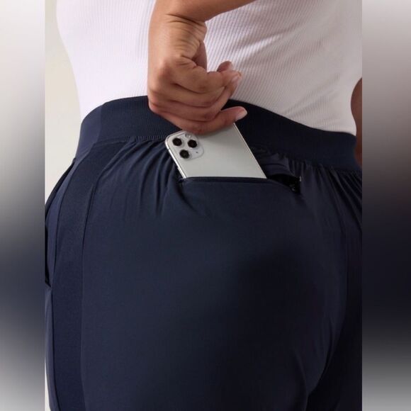 Athleta Brookyln Ankle Pant Navy Blue Womens 20 - Picture 10 of 10